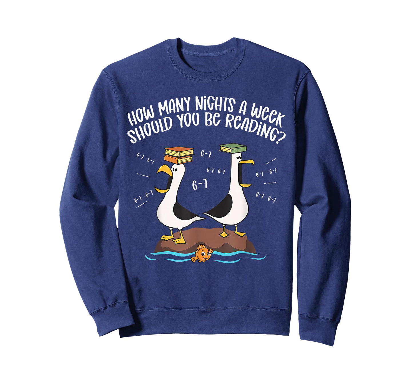 Teacher 67 How Many Nights A Week Should You Be Reading 6-7 T-Shirt