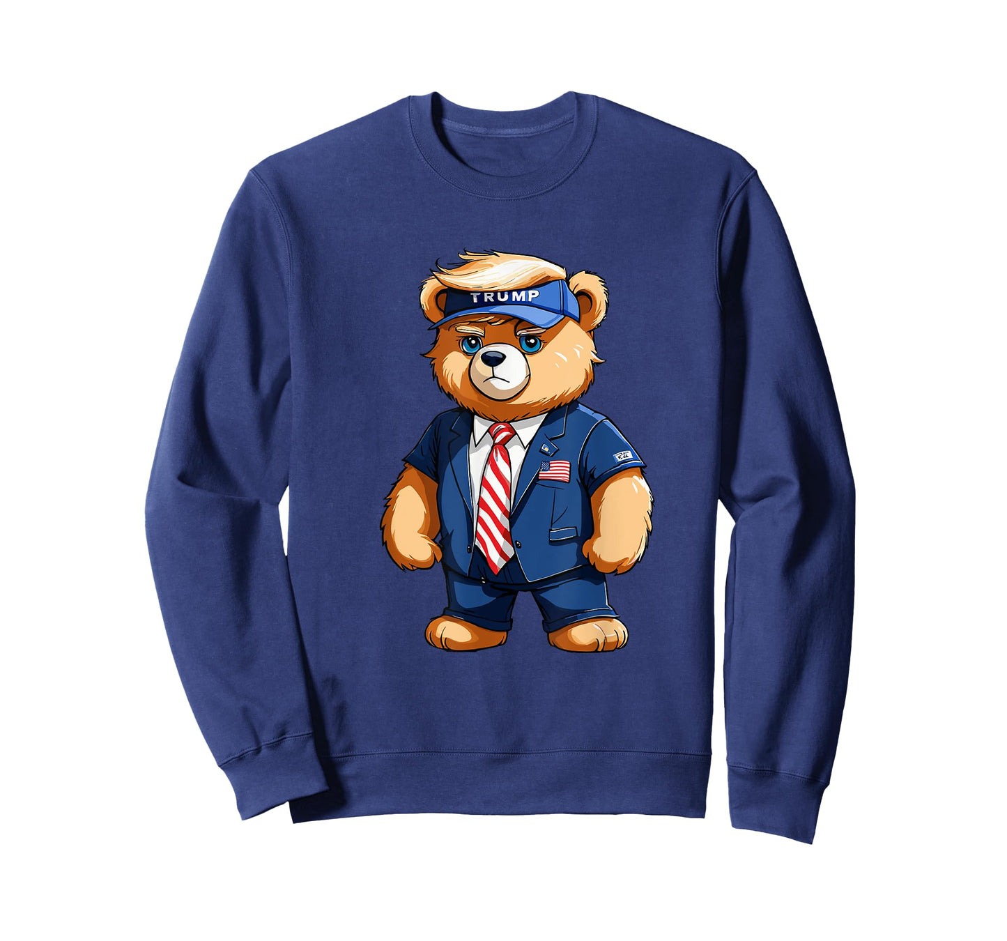 Trump Teddy Bear USA Flag Patriot Supporter T-Shirt
