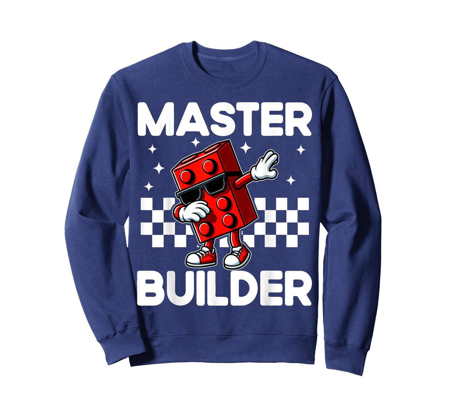 Master Builder Bricks Blocks Play Toys Creative Fun T-Shirt