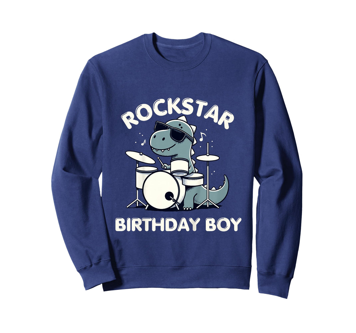 Kids Drums Rockstar Birthday Boy T-Shirt