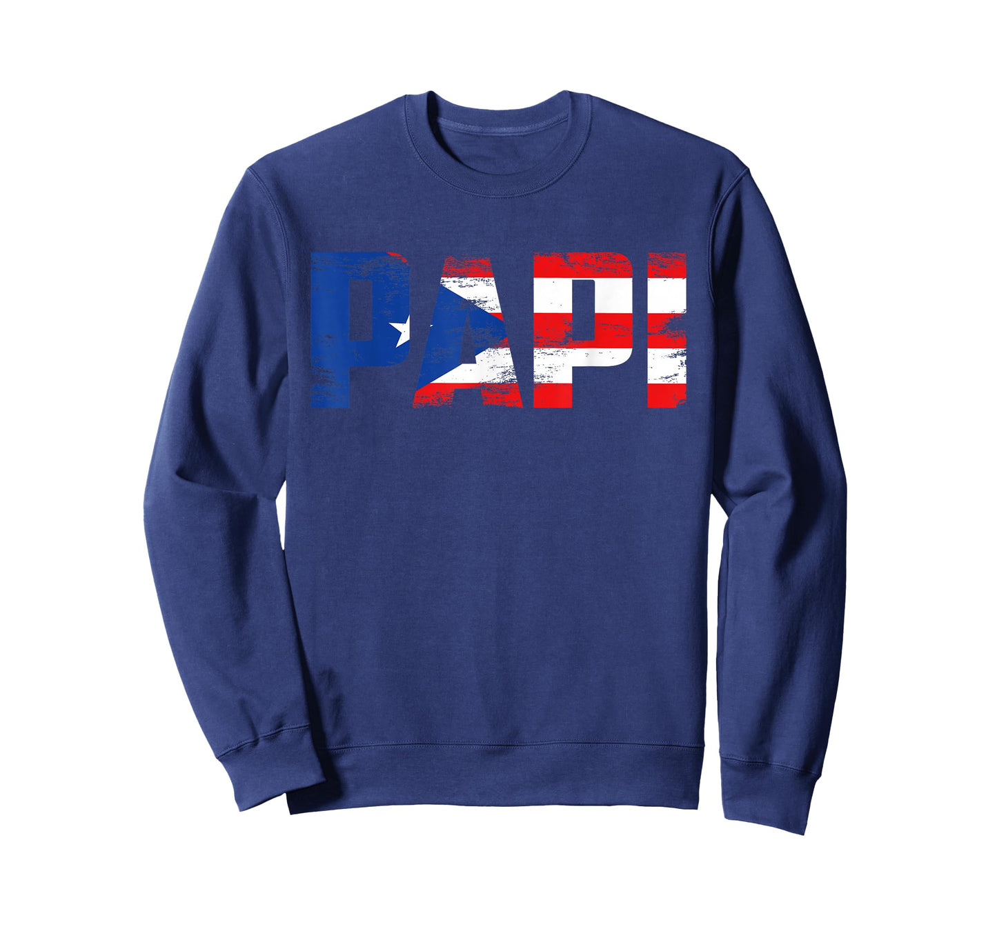 Papi Puerto Rico Flag Pride Fathers Day Puerto Rican Men T-Shirt