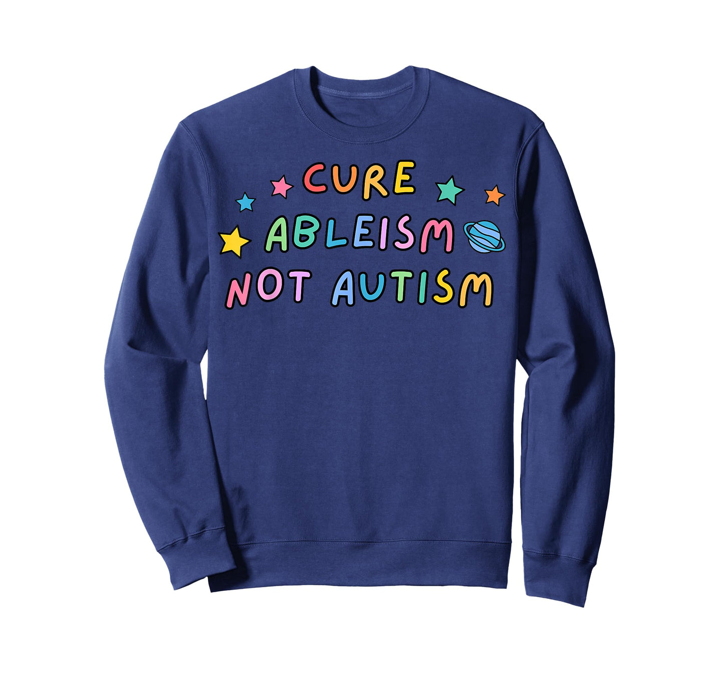 Cure Ableism Not Autism Autism Awareness Cute T-Shirt