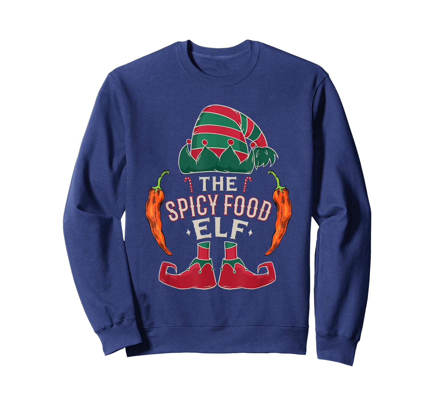 Christmas Spicy Food Lover Chili Peppers Chef Spicy Food T-Shirt
