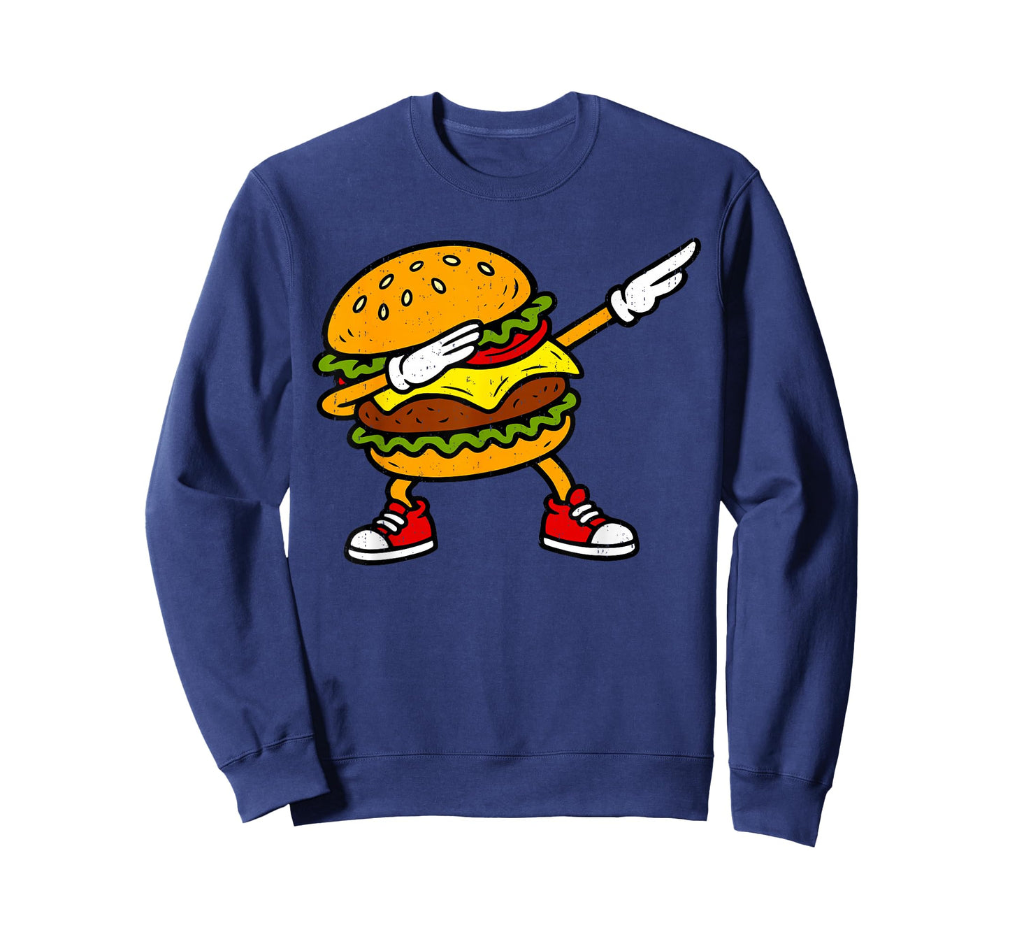 Dabbing Hamburger Fast Food Lover Cheeseburger Dab Dance T-Shirt