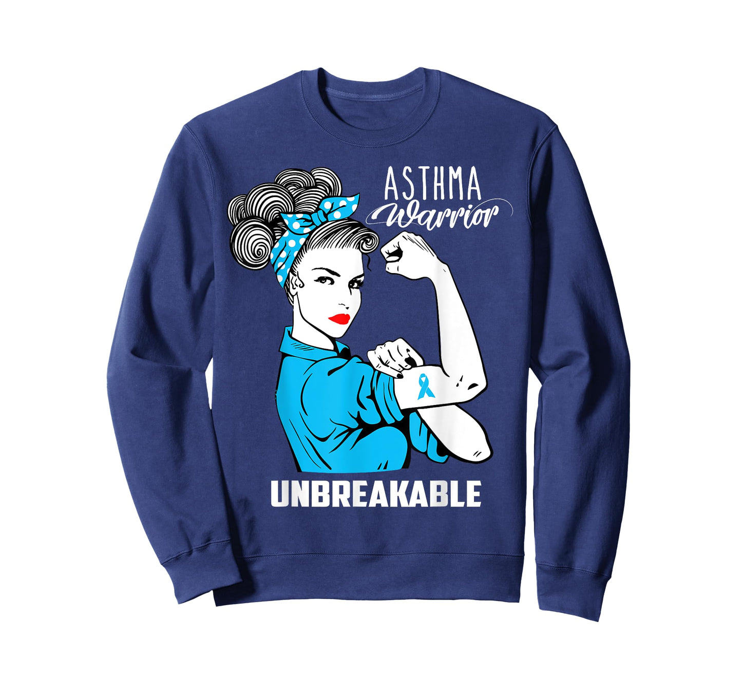Asthma Warrior Unbreakable Shirt Asthma Awareness Gift T-Shirt