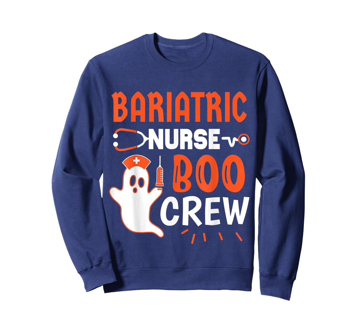 Bariatric Nurse Boo Crew Halloween Bariatric Nurse T-Shirt