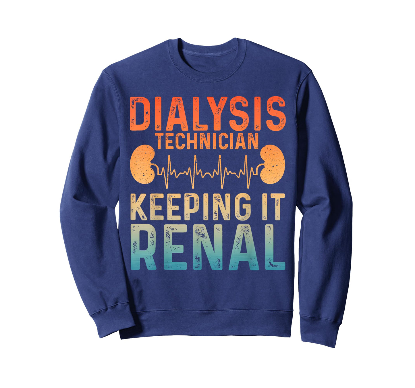 Cool Dialysis Tech For Men Women Renal Hemodialysis Nurses T-Shirt