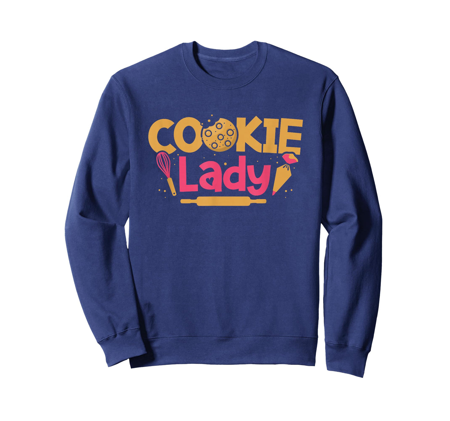 Cookie Lady Baking Pastry Lover Baker Chef Sweet Tooth T-Shirt