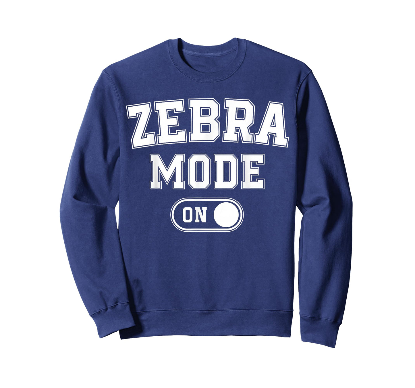 Zebra Mode On Costume Funny Safari Gift Zoo Animal Lover T-Shirt
