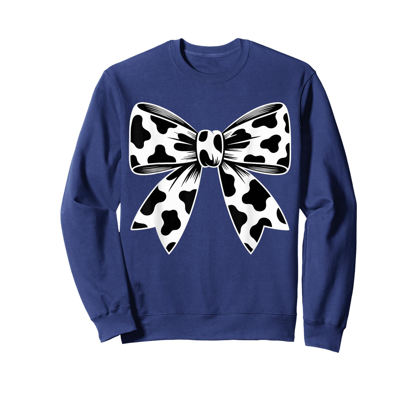 Cute Coquette Bow Cowprint Cow Pattern for Womens and Girls T-Shirt