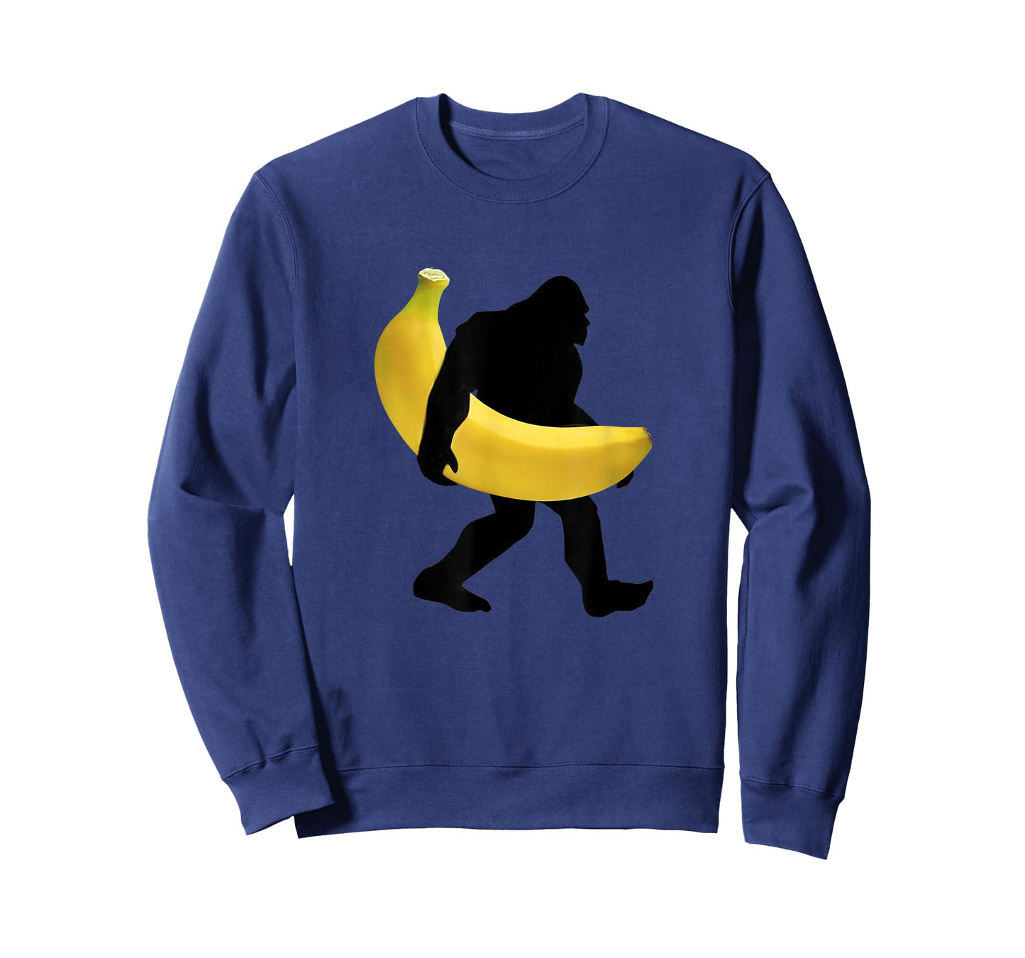 Bigfoot Carrying Banana Fruit Shirt Vegan SasQuatch Gorilla T-Shirt