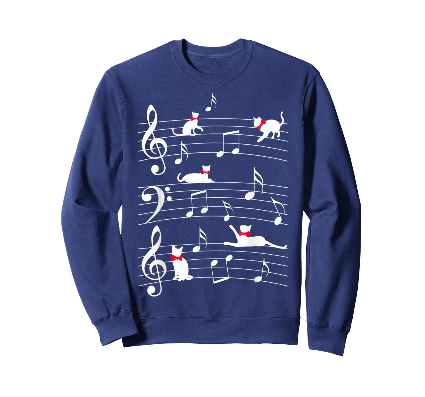 Cute catts play with music notes catt T-Shirt