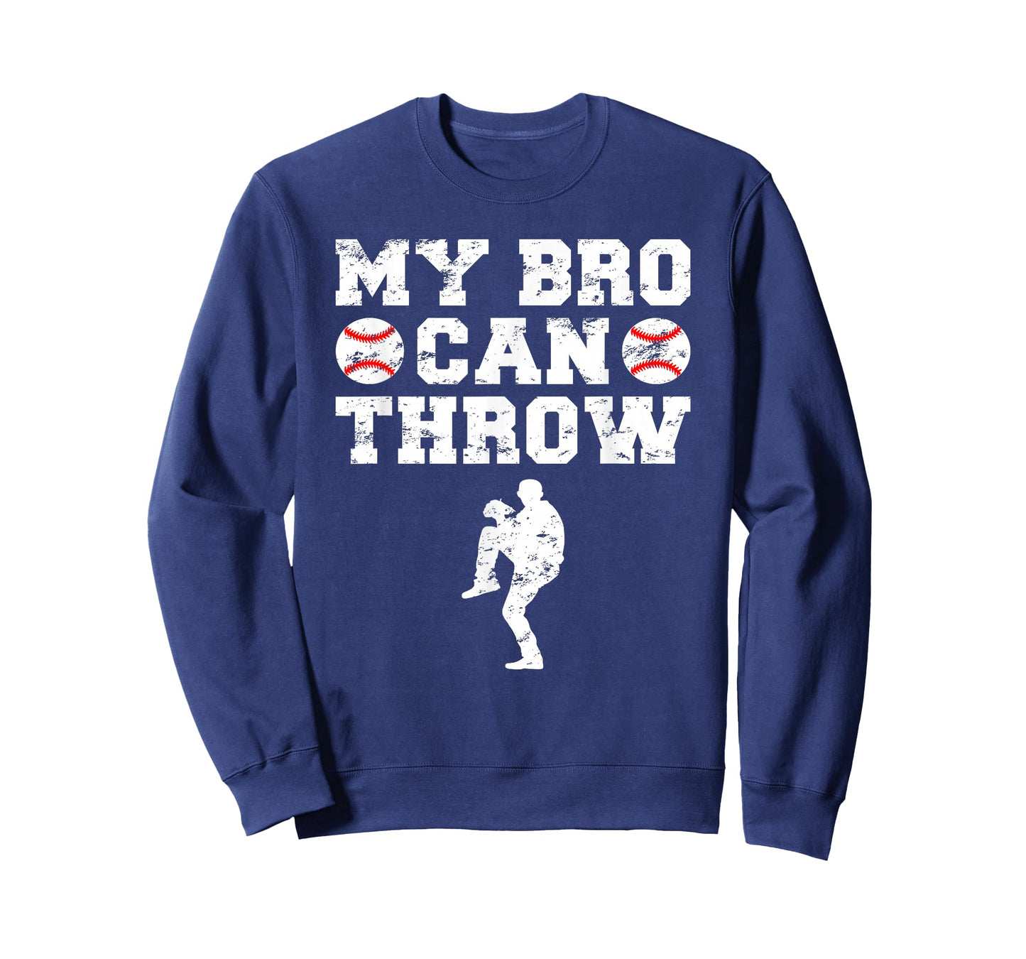 Baseball Pitcher Funny Sister Brother T-Shirt
