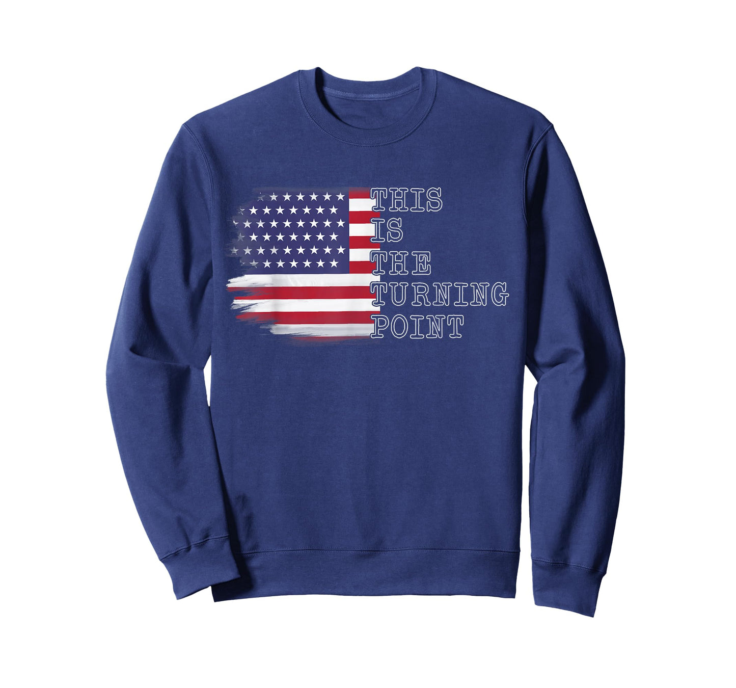 This is The Turning Point Tee USA Flag for Men Women Teens T-Shirt