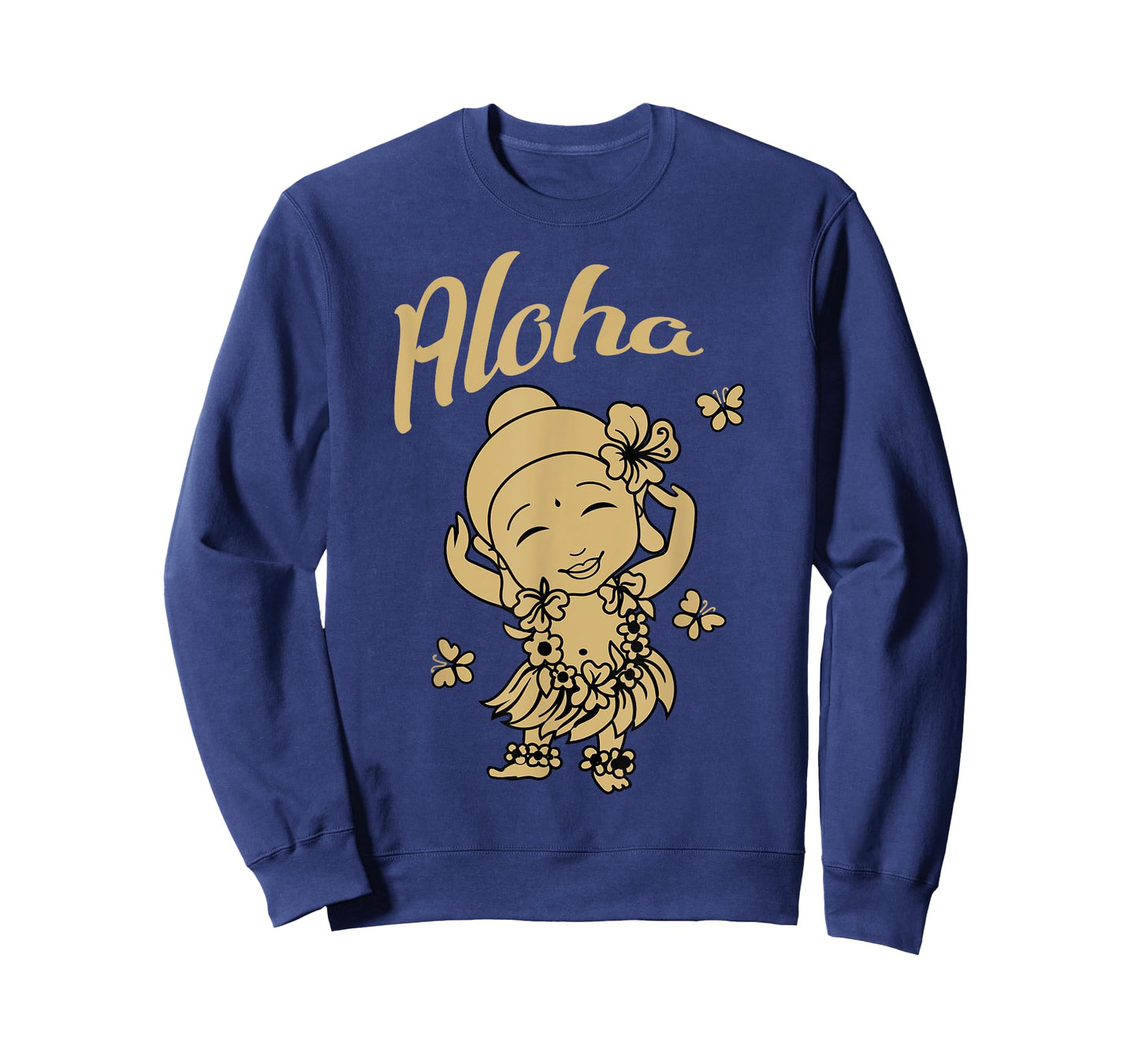 Aloha Buddha Funny Hawaiian Buddhist Yoga Meditation T-shirt