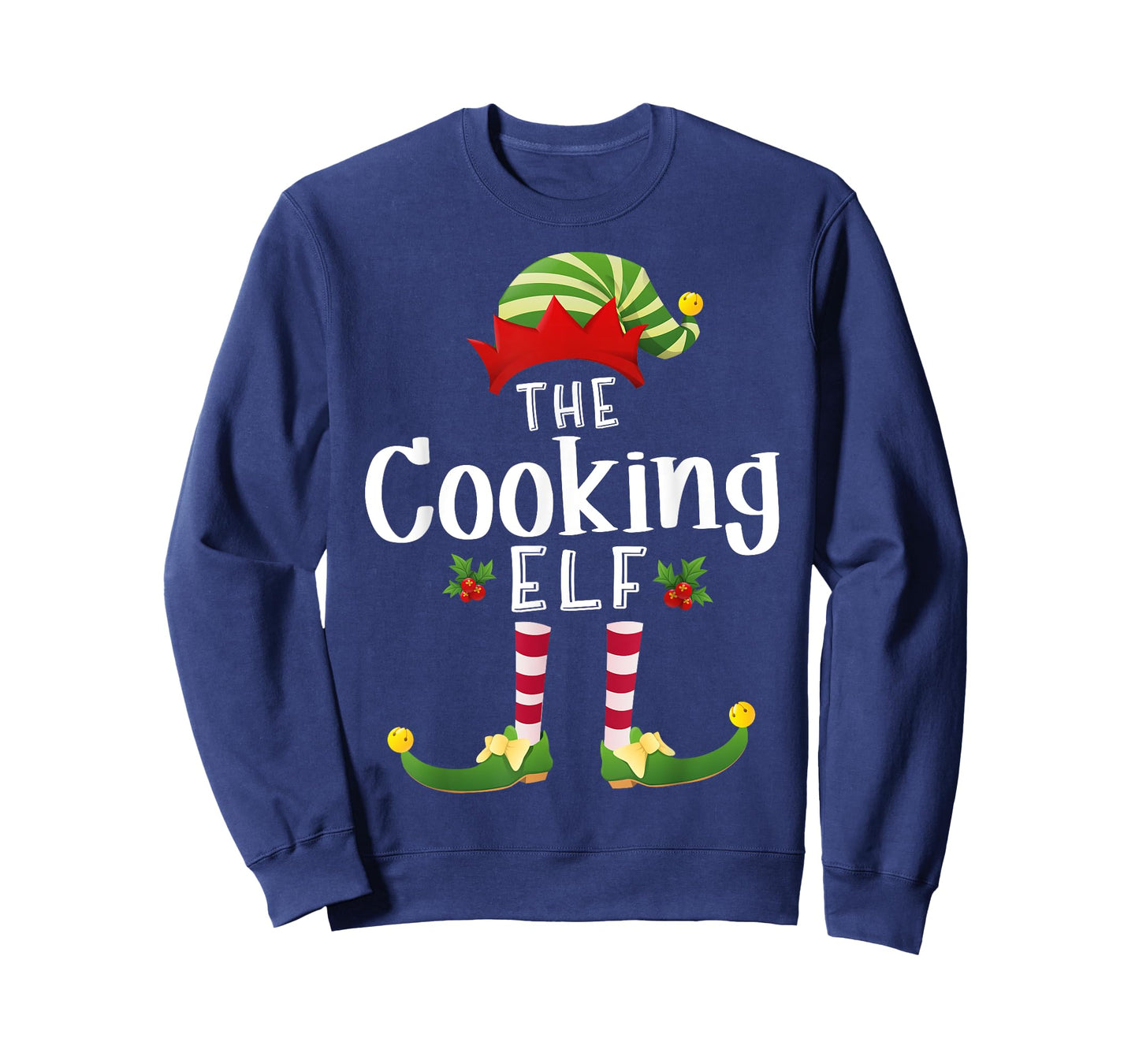 Cooking Christmas Elf Matching Pajama X-Mas Party T-Shirt