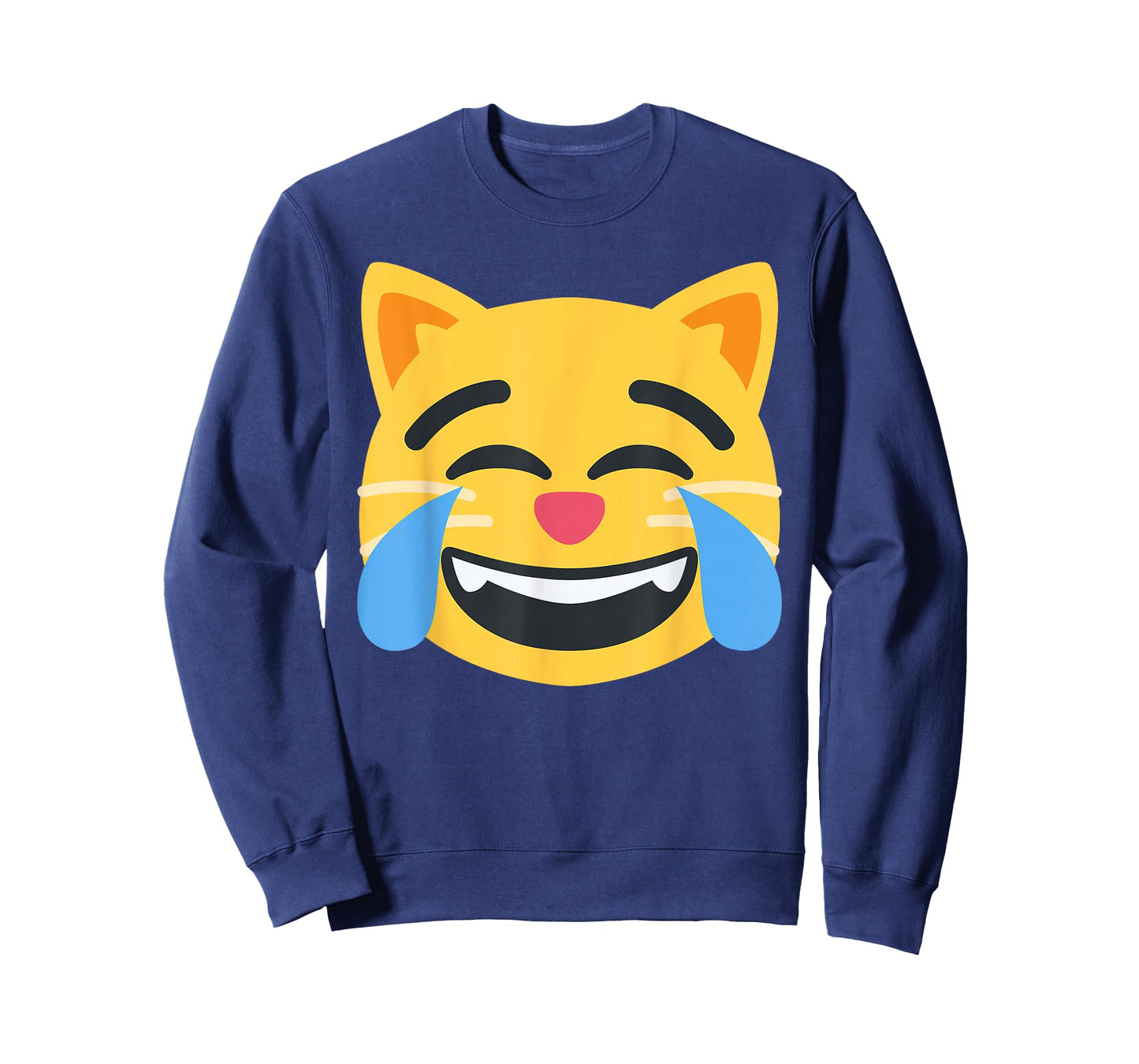 Funny Emoticon Apparel Emoticon Cat Face with Tears of Joy Unisex-Kids T-Shirt