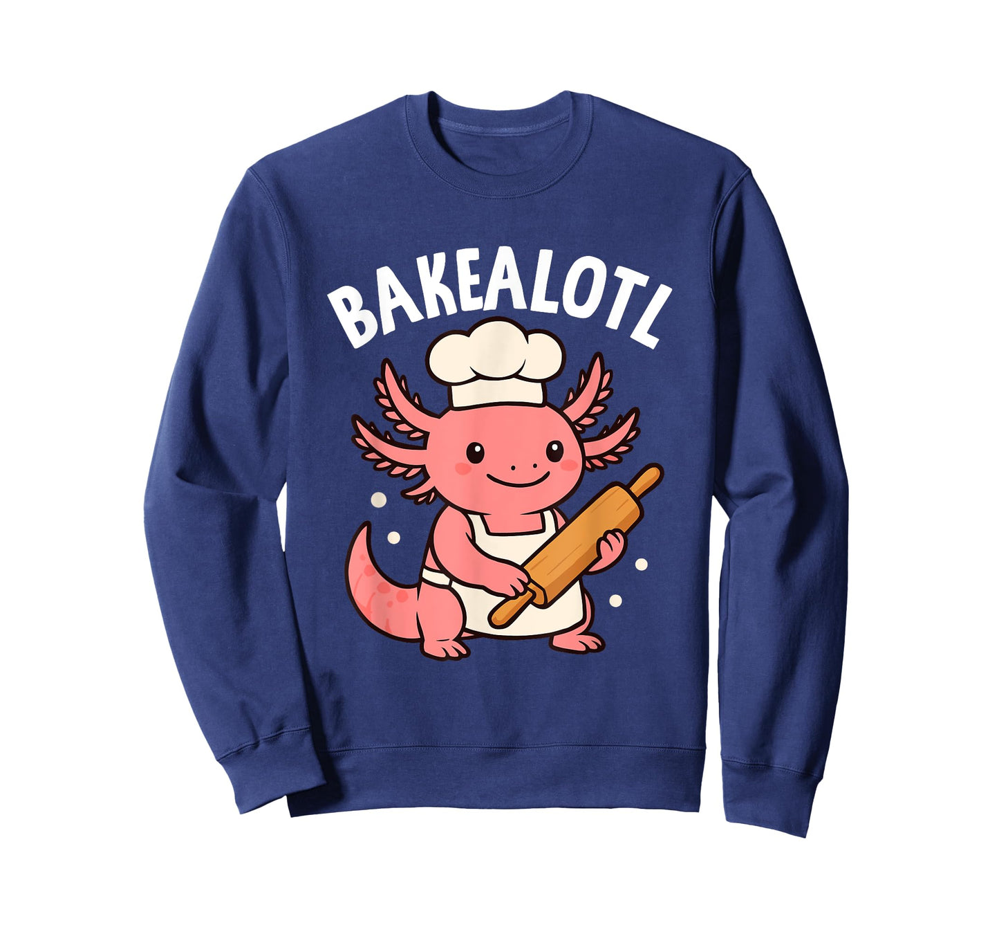 Bakealotl Cute Baking Axolotl Chef Fun T-Shirt