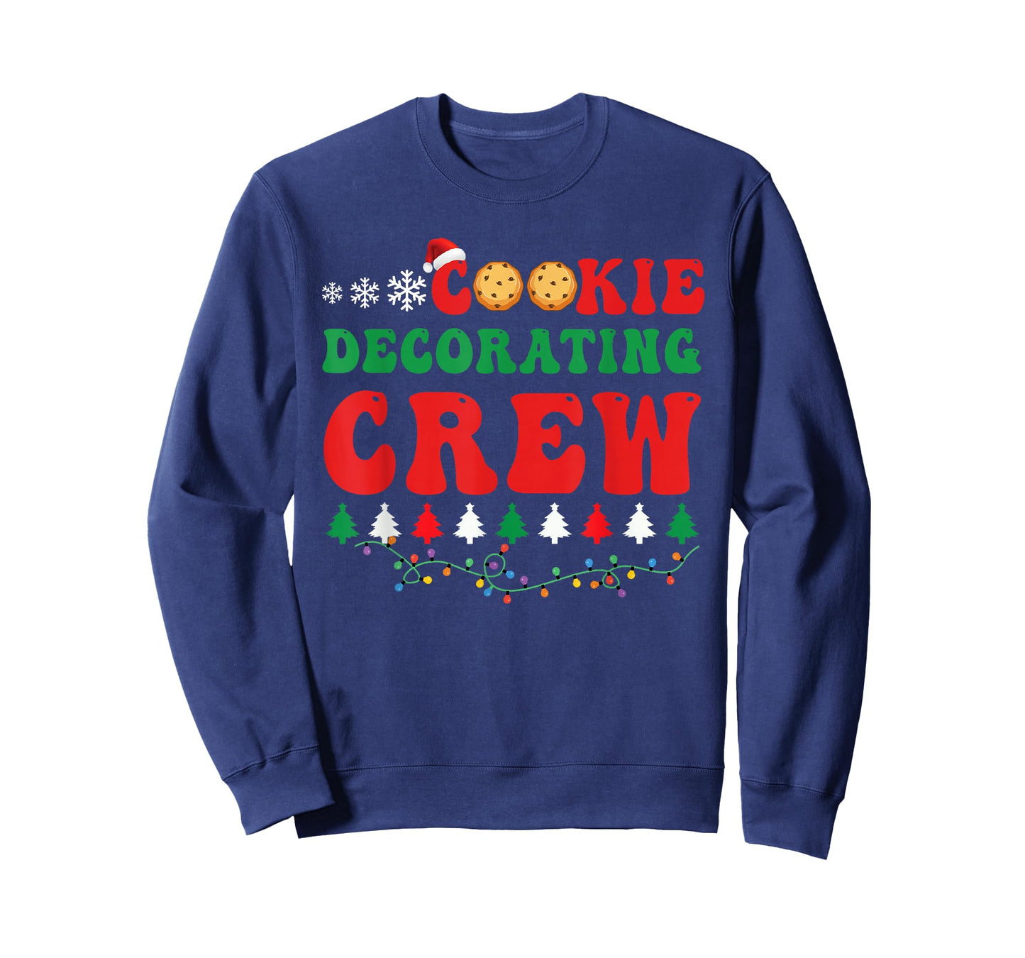 Cookie Decorating Crew Baker Funny Christmas Family Baking T-Shirt