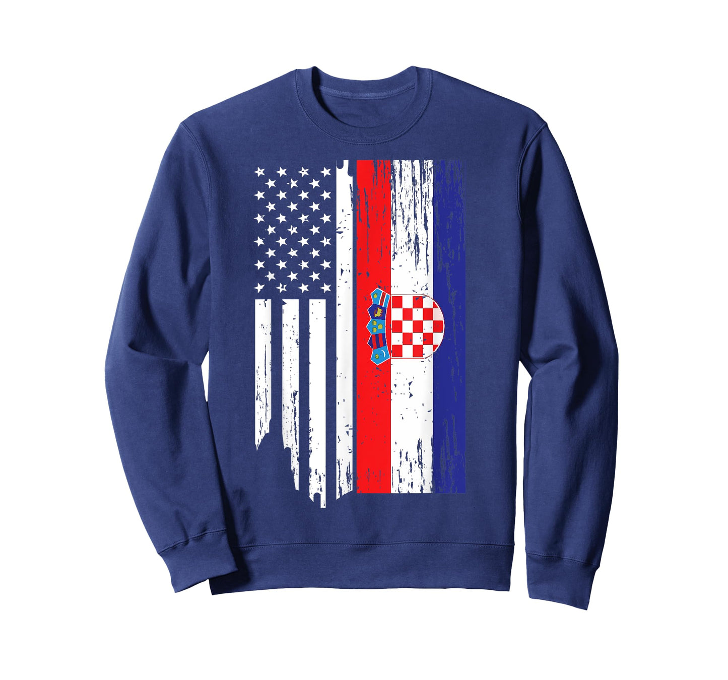 Croatian American Flag Tshirt Gift Idea For Proud Croatians