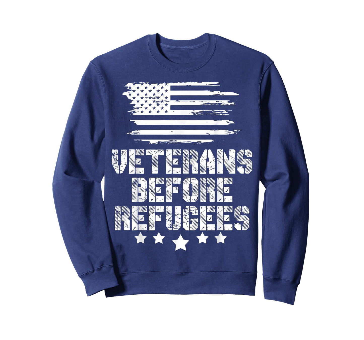 Veterans Before Refugees T-shirt T-Shirt