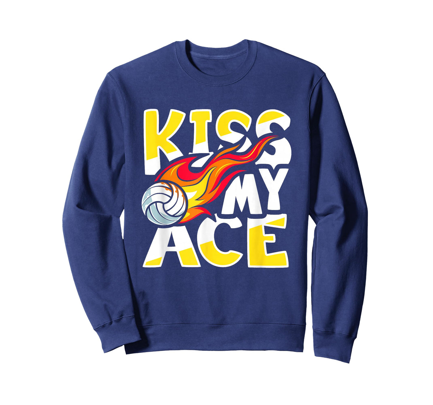 Kiss my Ace Volleyball Training Design for a Volleyball Team T-Shirt