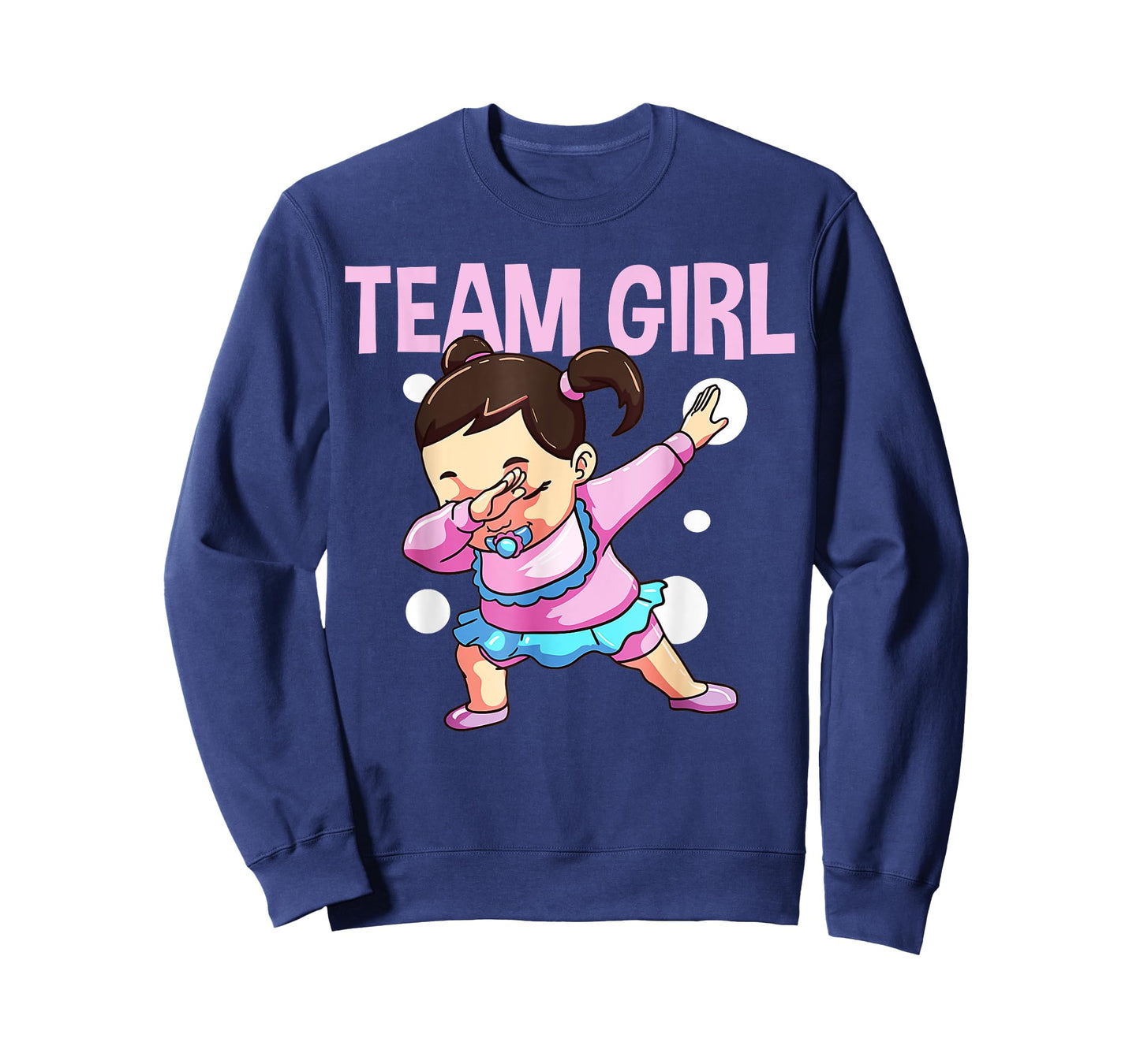 Gender Reveal Party Pink Baby Announcement Team Girl T-Shirt