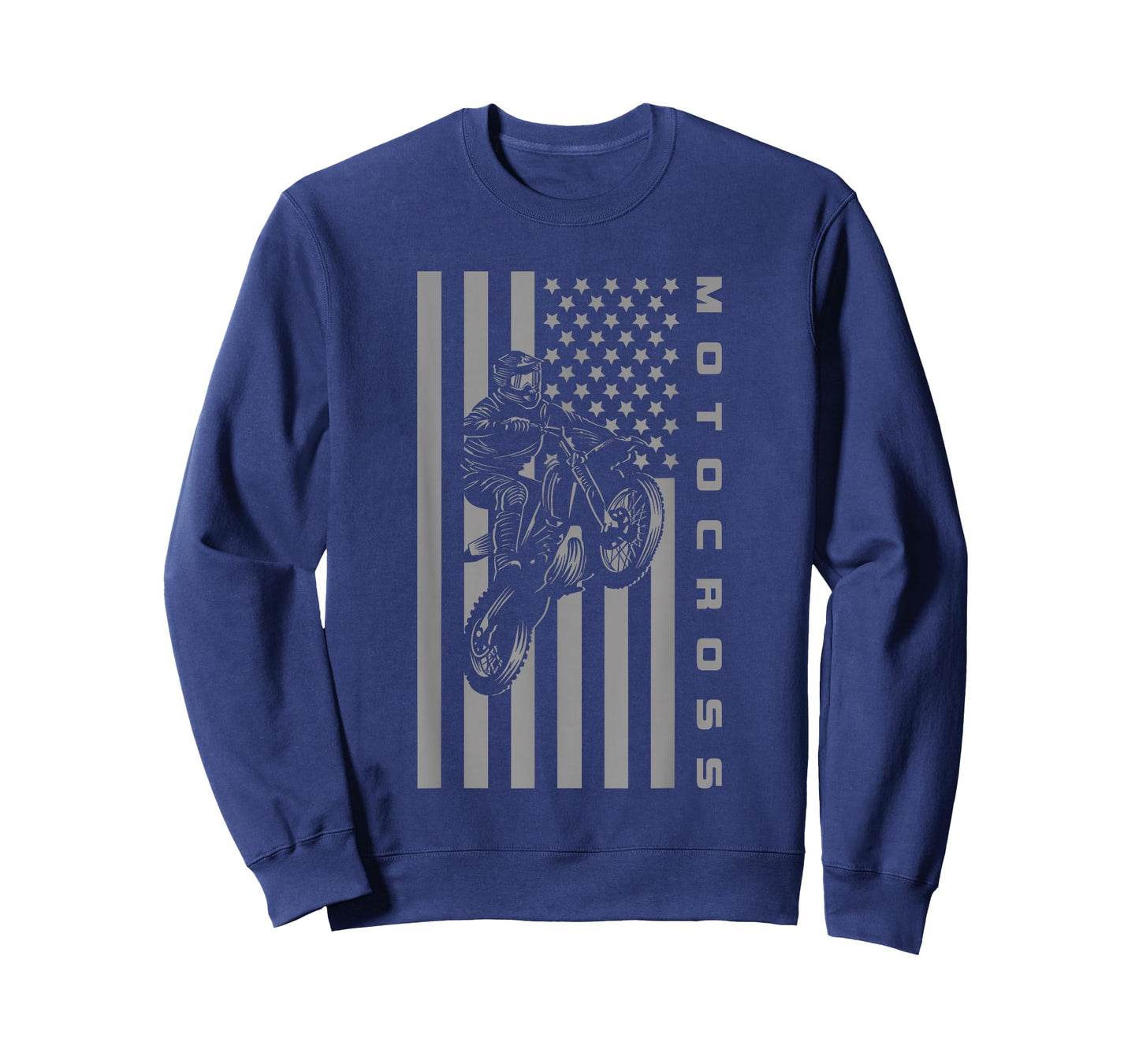 American Flag Dirt Bike Motocross Apparel - Motocross T-Shirt