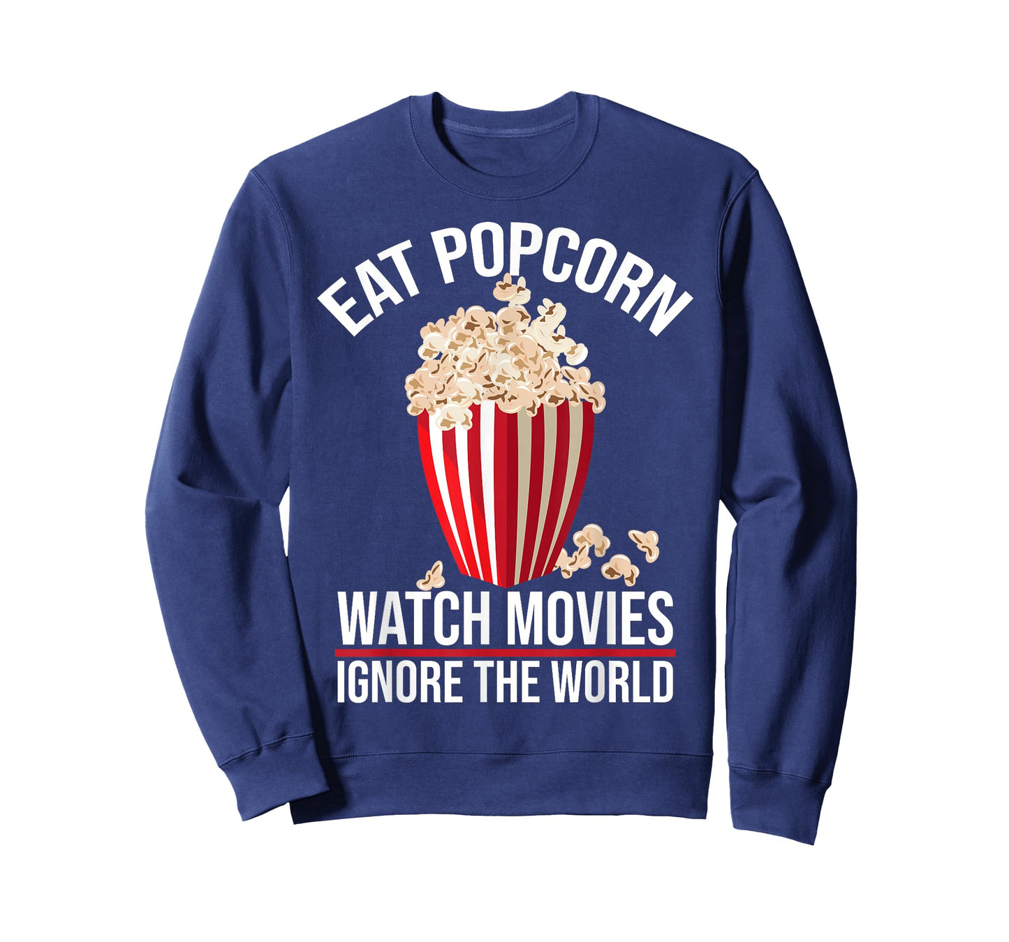 Funny Popcorn Movie Gift | Cute Popped Corn Lover Men Women T-Shirt