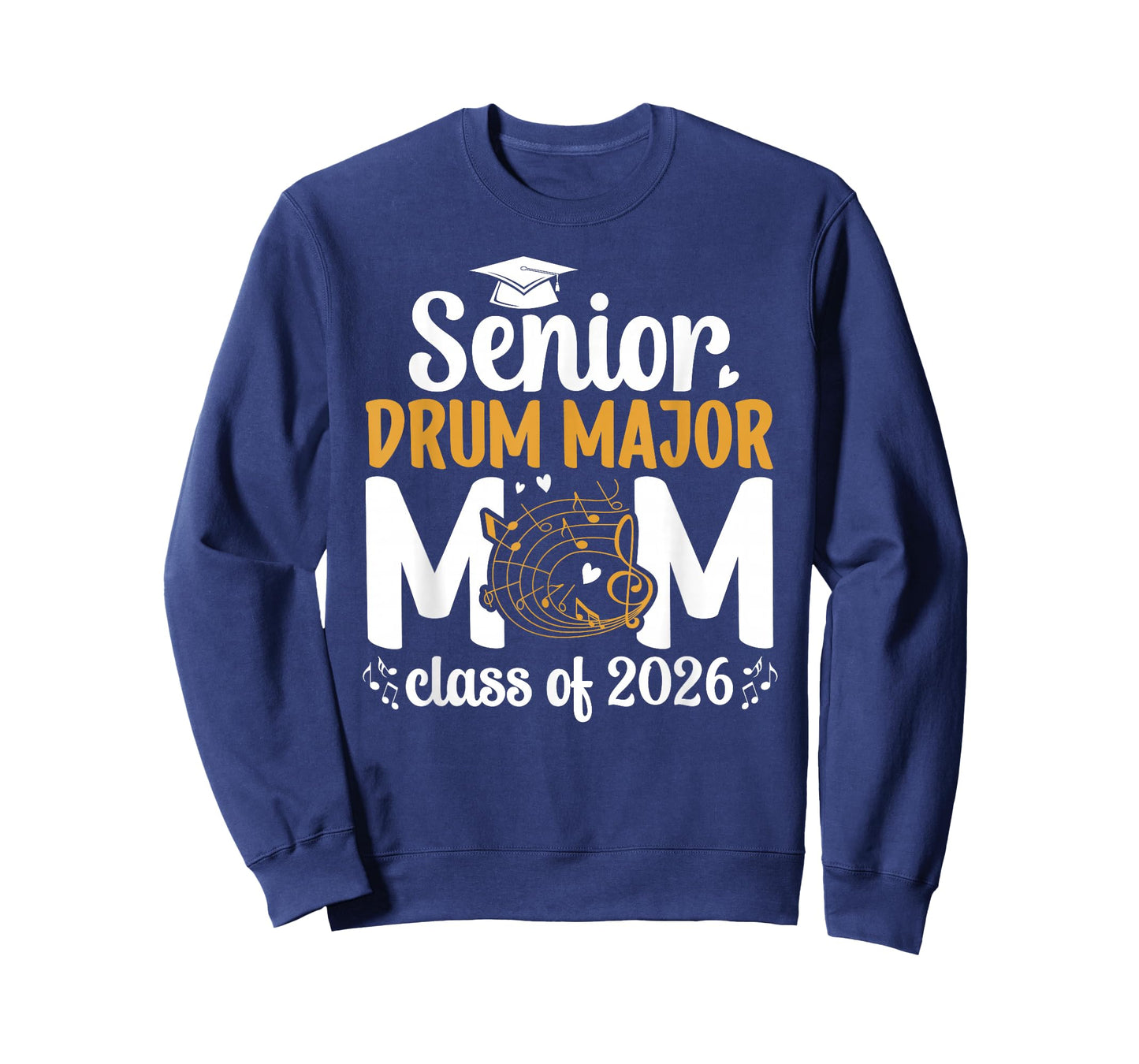 Senior Drum Major Mom 2026 Senior Marching Band Mom 2026 T-Shirt