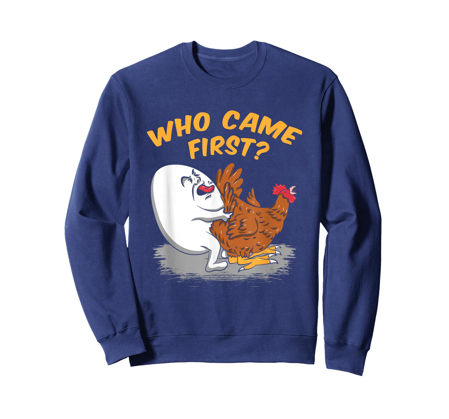 Chicken Farming - Who came First Poultry Farmer Gift Idea T-Shirt