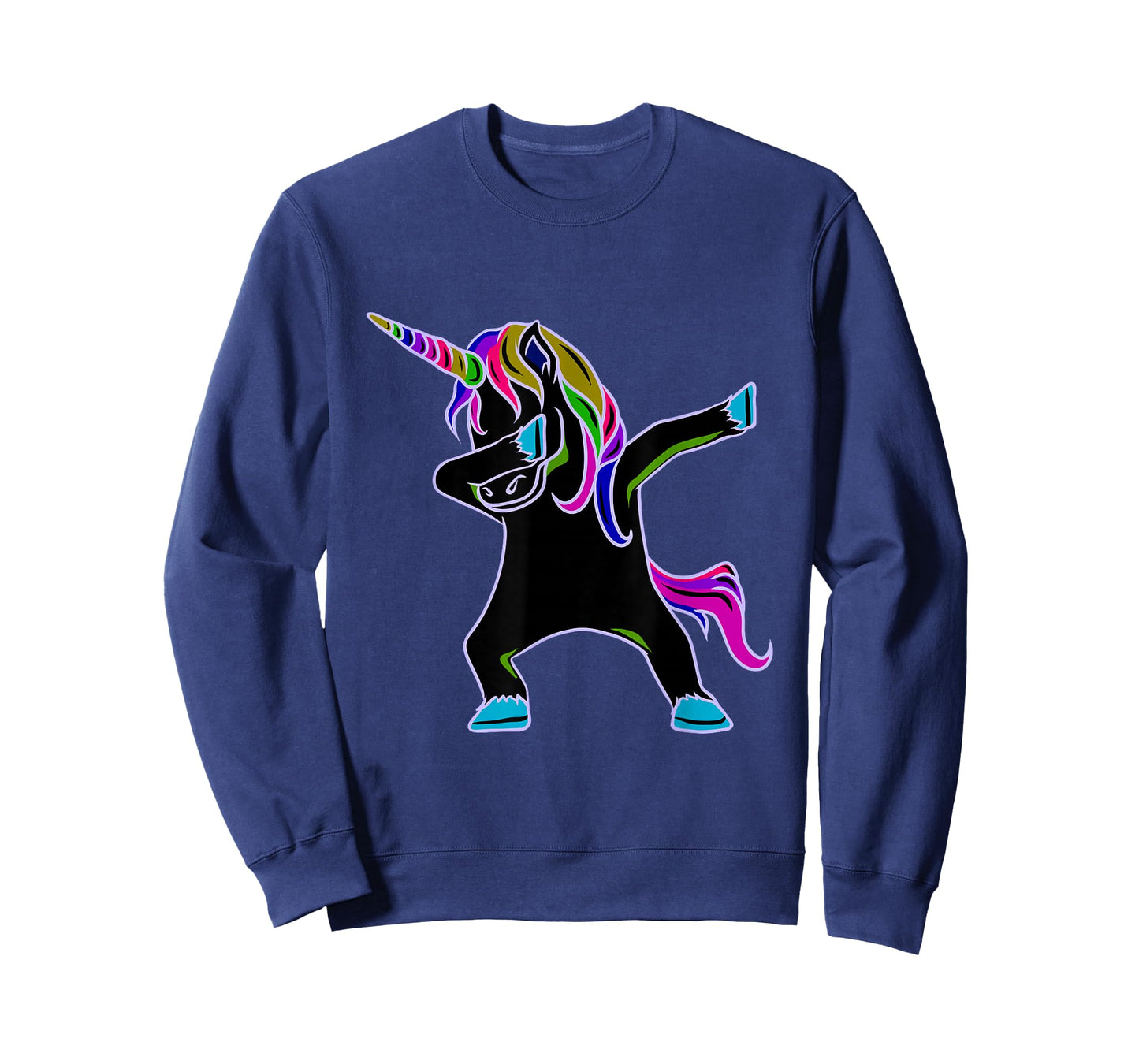 EDM Rave Shirt - Magical Dabbing Unicorn Festival T-Shirt T-Shirt