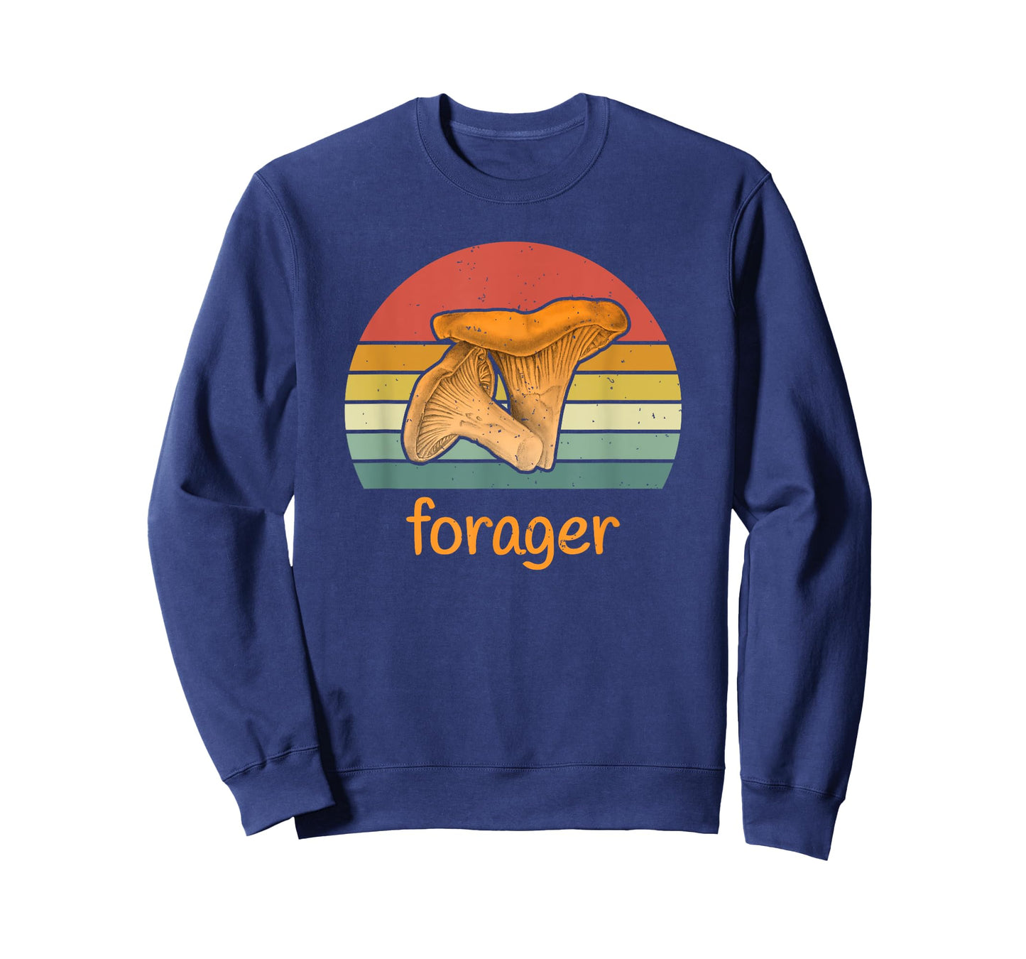 Chanterelle Forager - Vintage style Wild Mushroom T-Shirt