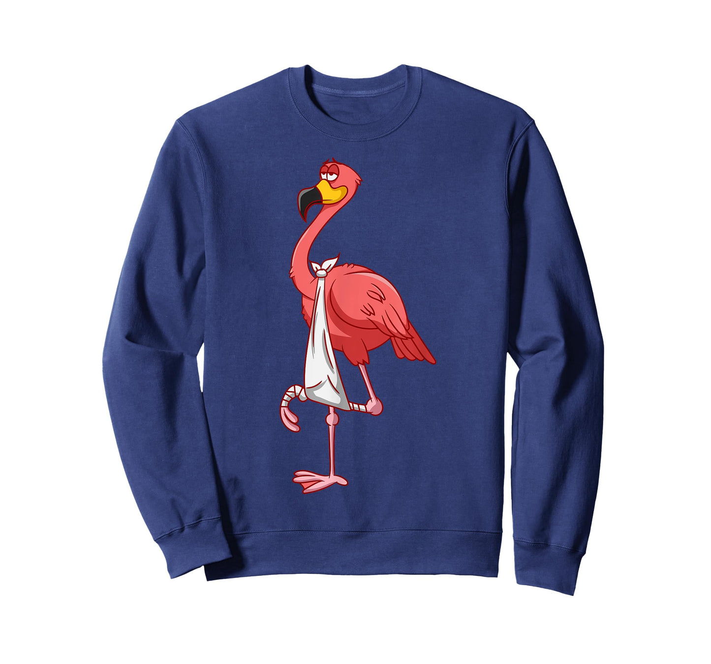 Cool Broken Leg Flamingo | Funny Fractured Shorebird Gift T-Shirt