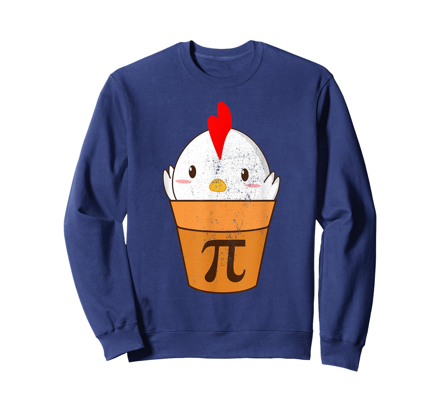 Chicken Pot Pie Funny Pi Day 3.14 March 14th Vintage Pi T-Shirt