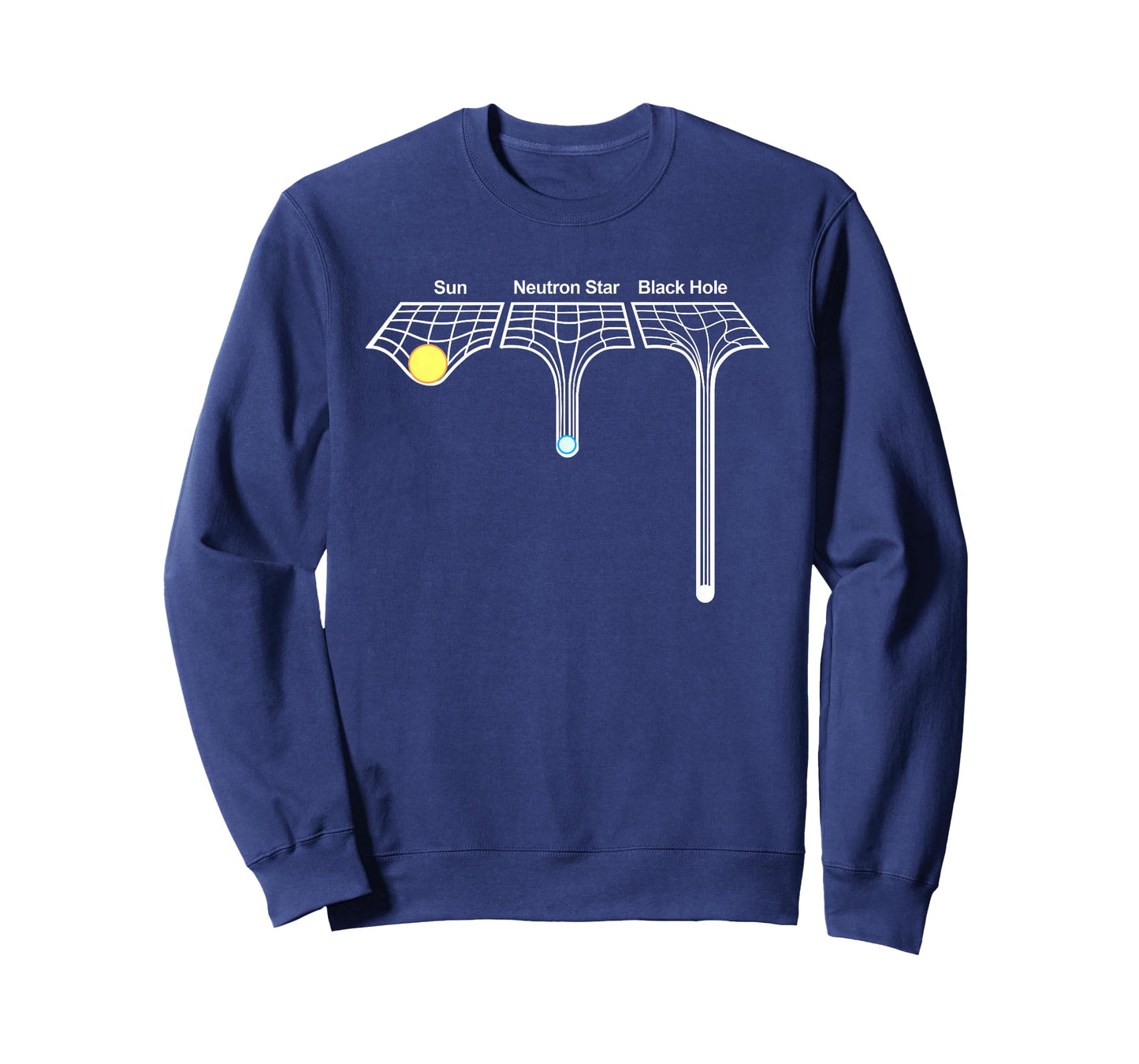 Astrophysics Sun Neutron Star and Black Hole T-Shirt