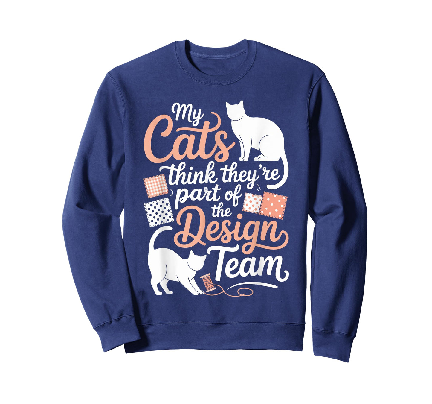 Quilting Humor for Cat Lover Sewing Funny Knitting Quilter T-Shirt