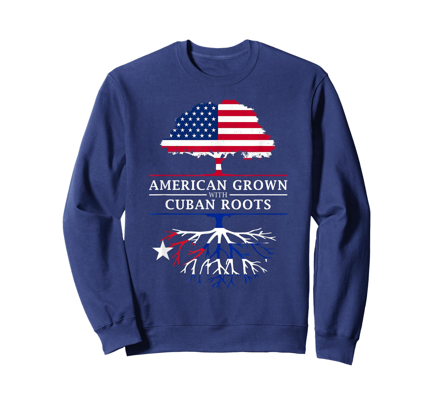 American Grown with Cuban Roots - Cuba T-Shirt
