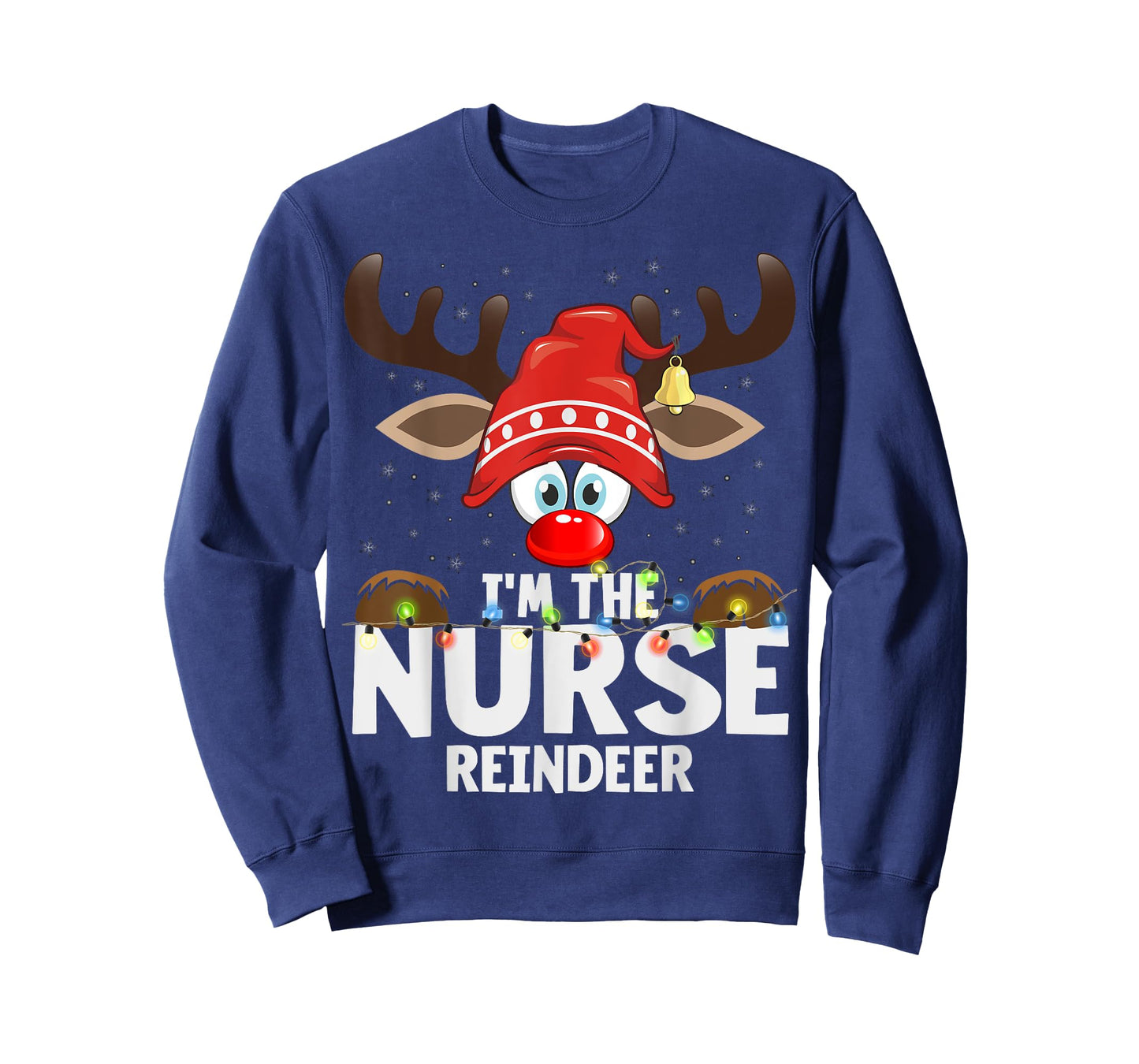 Christmas Matching I'm The Nurse Reindeer T-Shirt