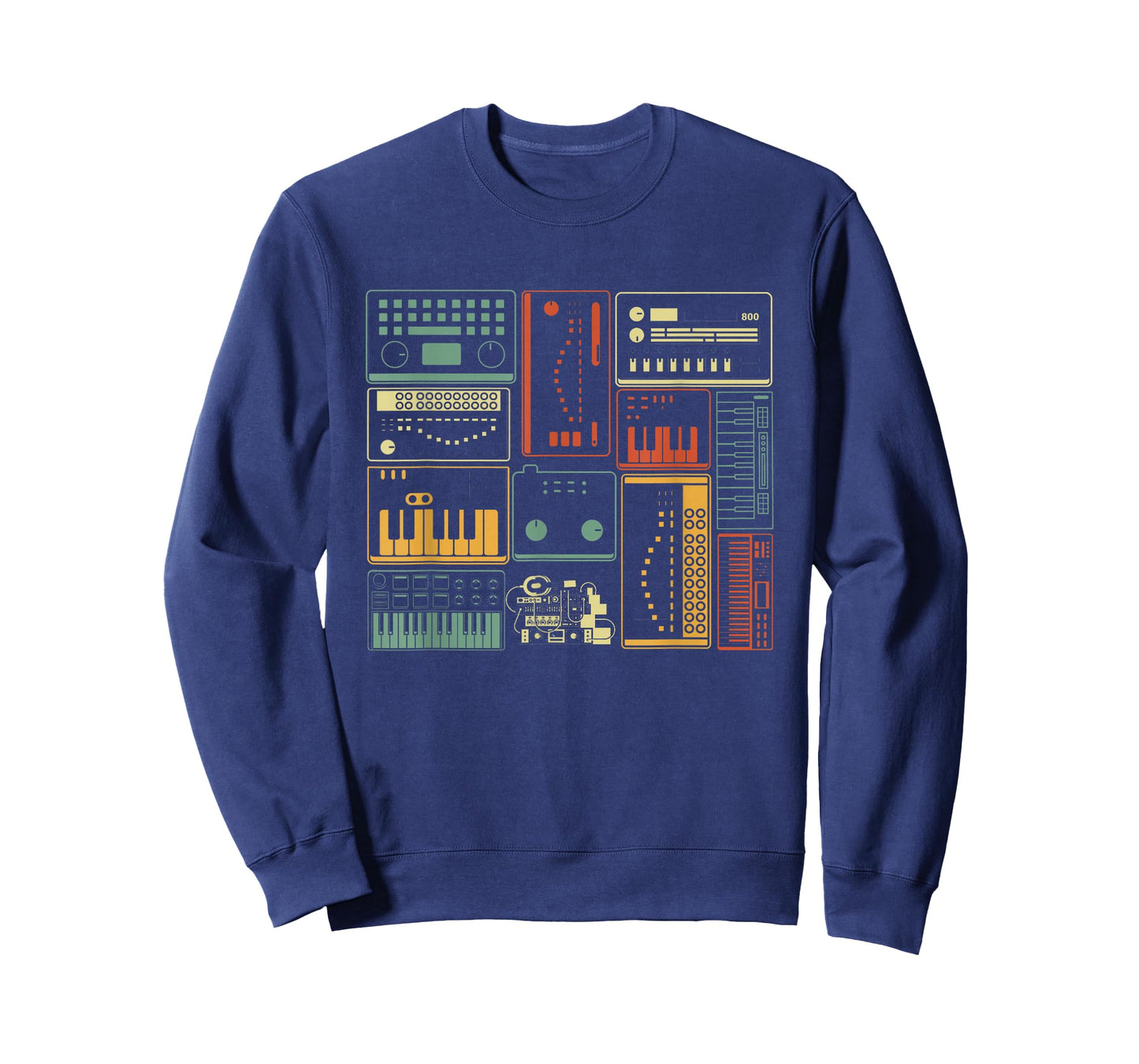 Analog Modular Synthesizer Music Producer Keyboard T-Shirt