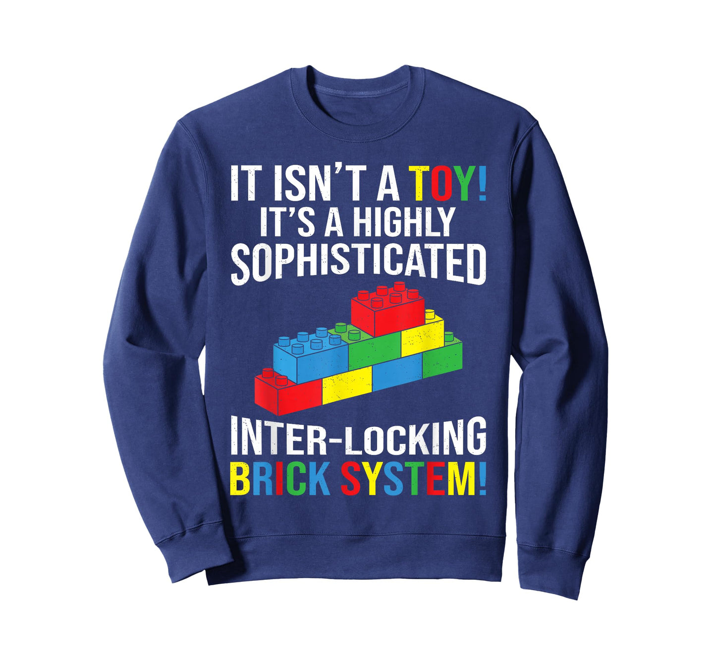 Master Builder Bricks Blocks Kids Boys Teens Men T-Shirt
