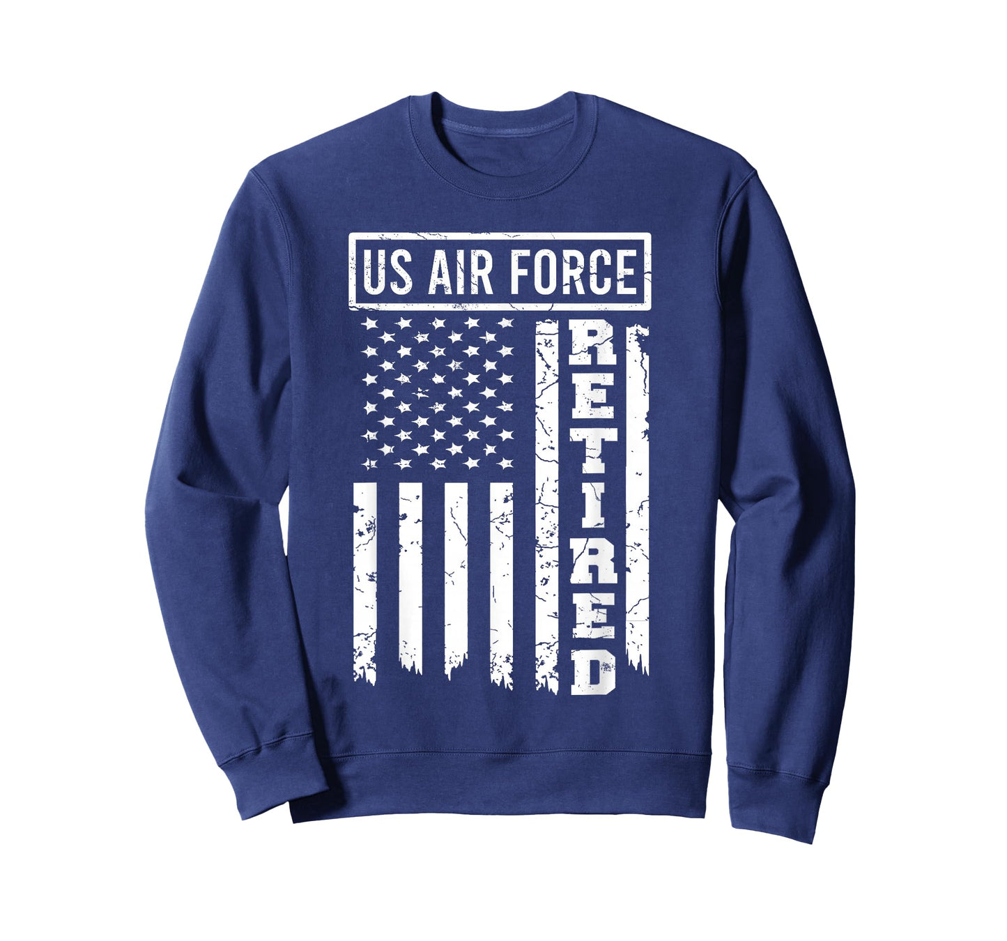 Retired US Air Force American Flag Retirement 2021 Men Women T-Shirt