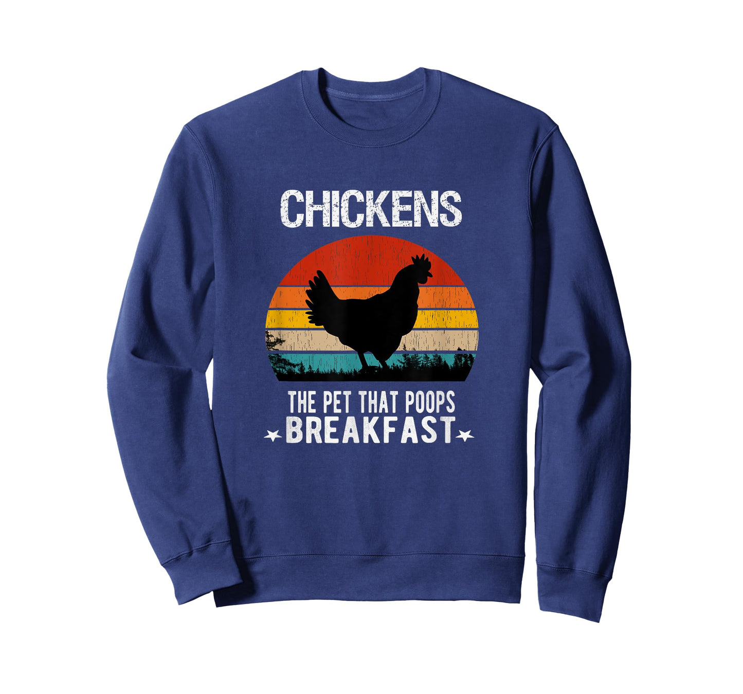 Chickens the pet that poops Breakfast Men Women Kids Farmers T-Shirt