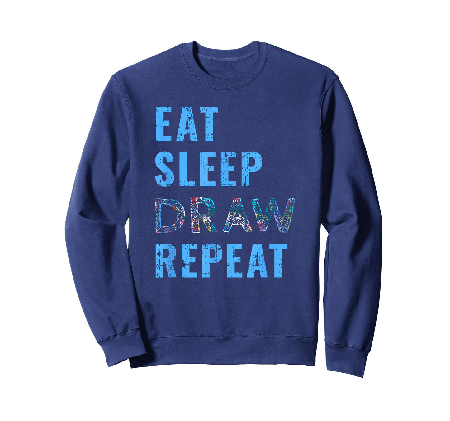 Artist Eat Sleep Draw Repeat Art Drawing Gift T-Shirt