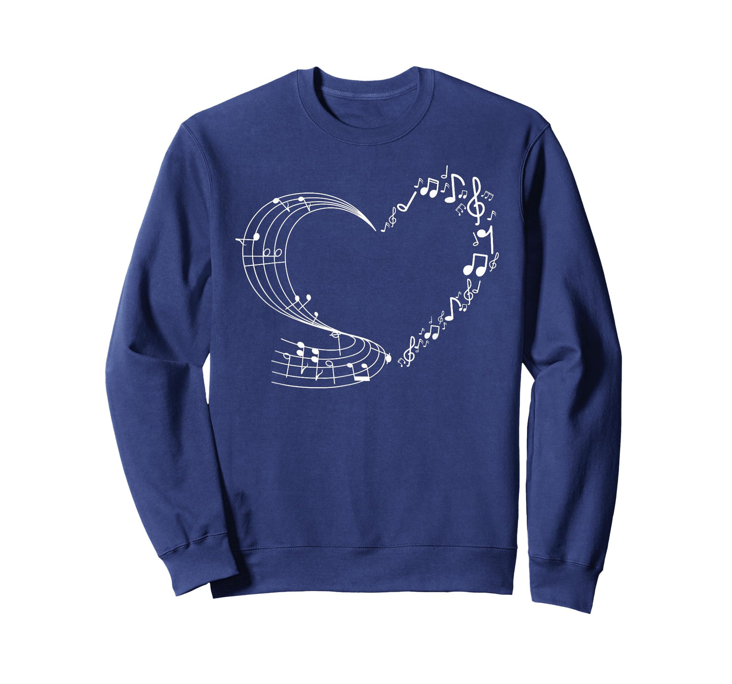 Cute Heart Music Note Women Girls Musicians T-Shirt