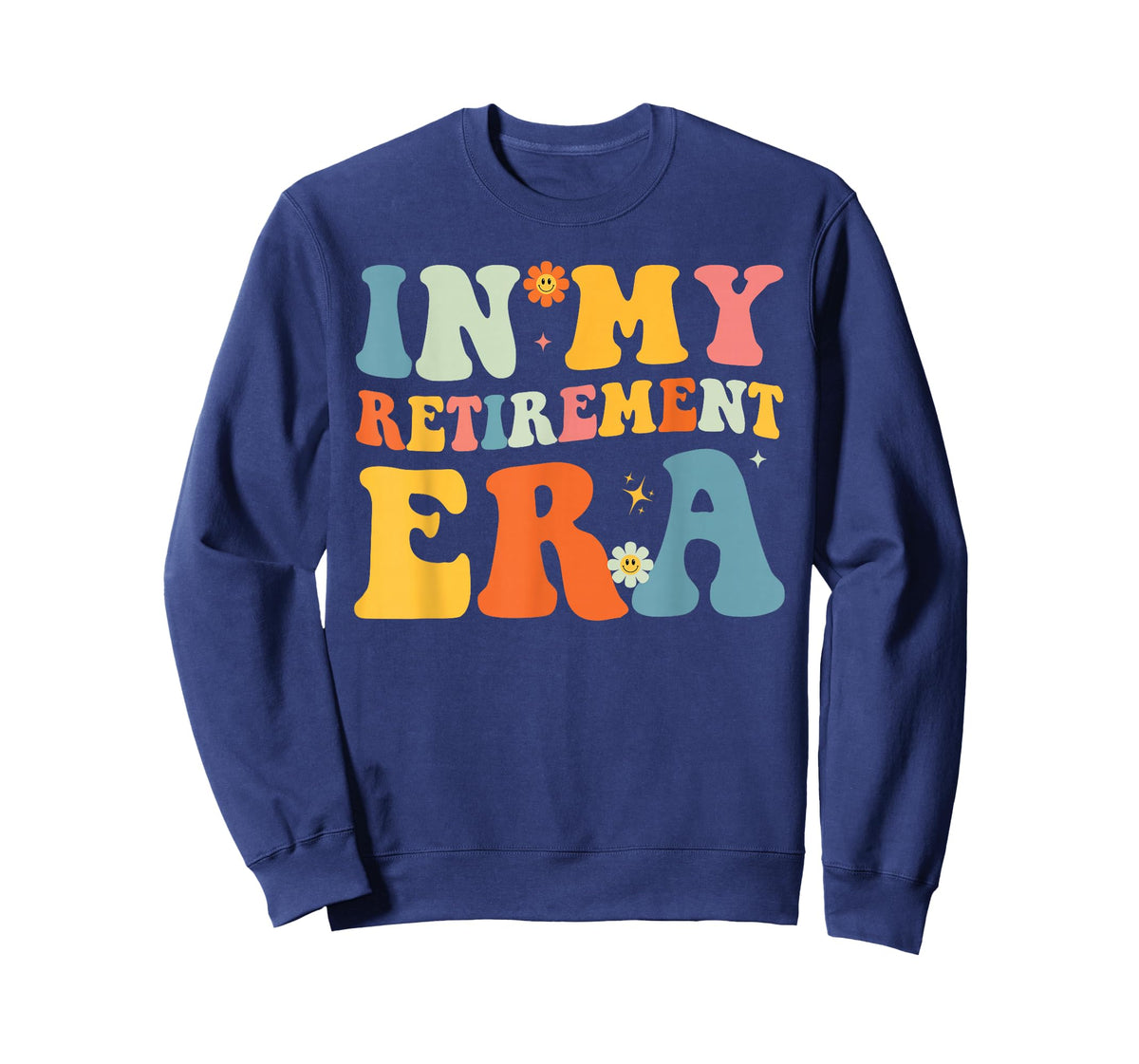 Retro Groovy in My Retirement Era Men Women Retirement 2026 T-Shirt