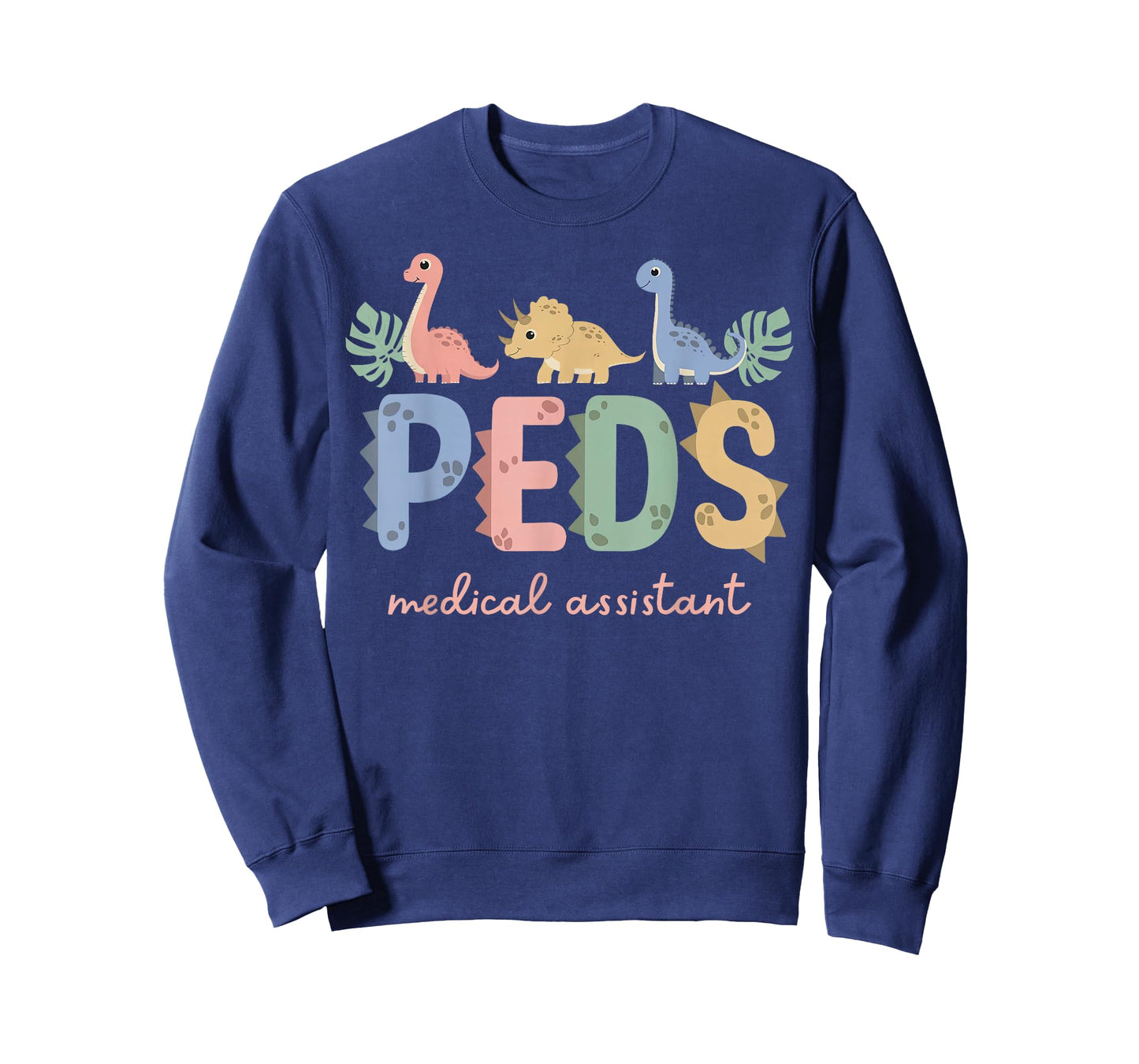 Cute Dinosaur PEDS MA Pediatric Medical Assistant Nurse Grad T-Shirt