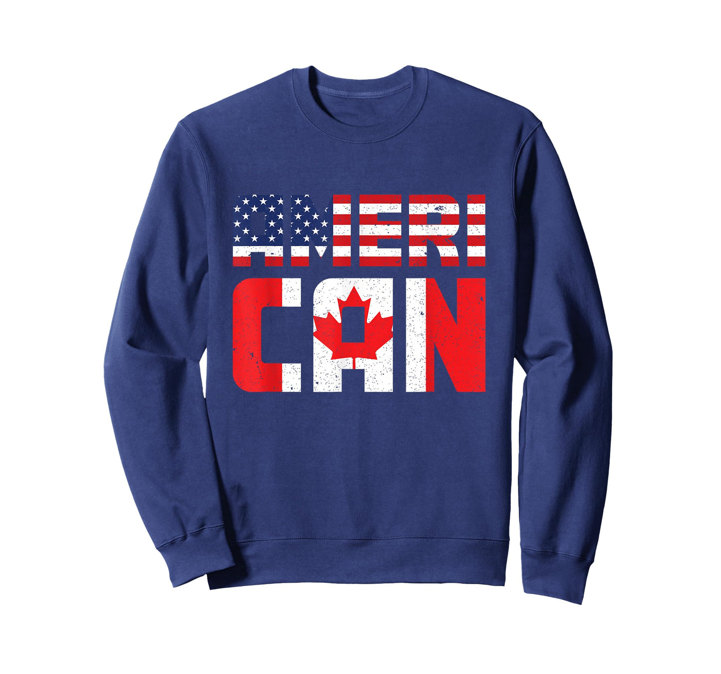 US Flag Canadian American Pride Canadian Flag Canada T-Shirt