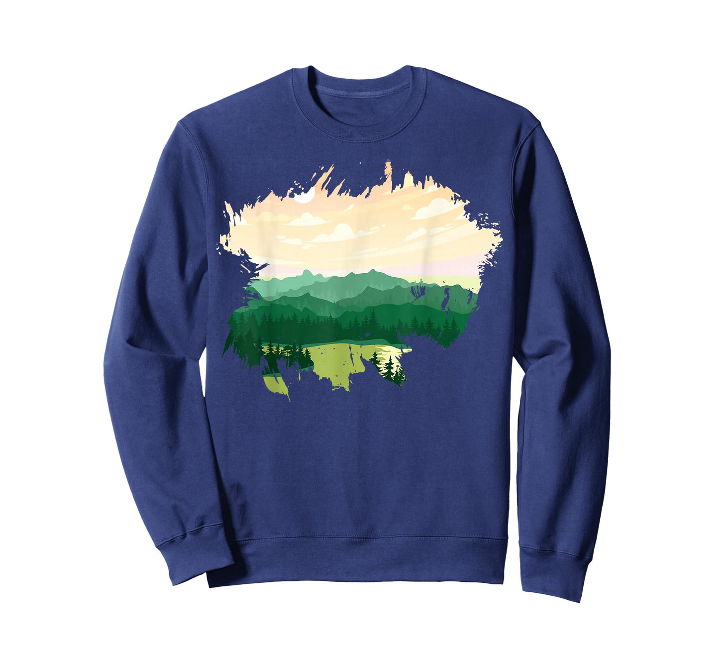 Timeless Mountain, Nature Trees and Forest T-Shirt