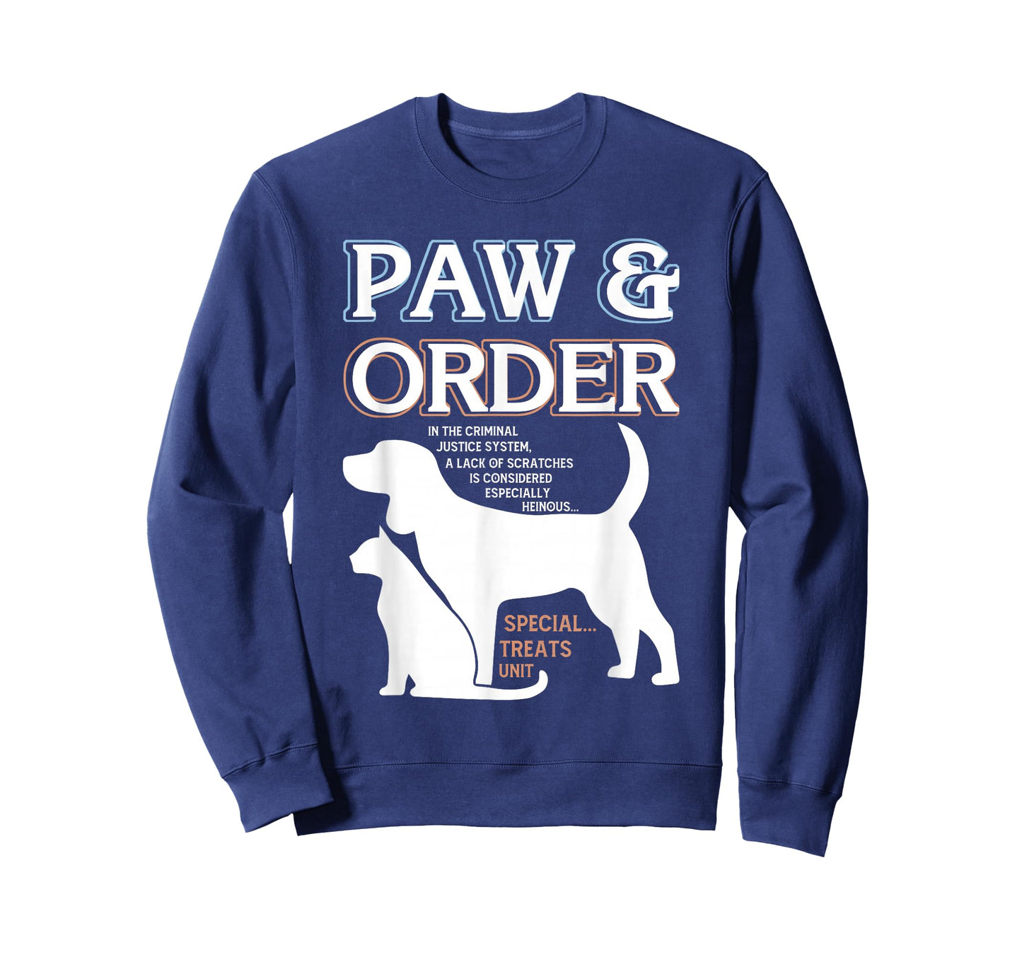 Paw and Order Special Training Dog And Cat Feline Unit Pets T-Shirt